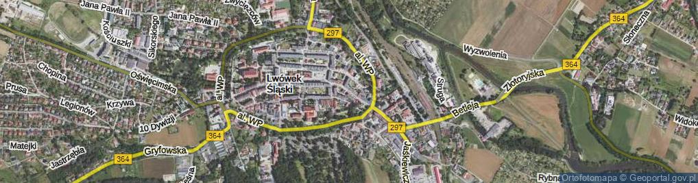 Zdjęcie satelitarne Sienkiewicza Henryka ul.